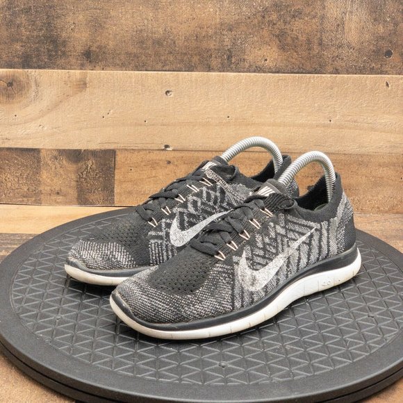 Nike Shoes - Nike Free 4.0 Flyknit Womens Athletic Shoes Sz 7